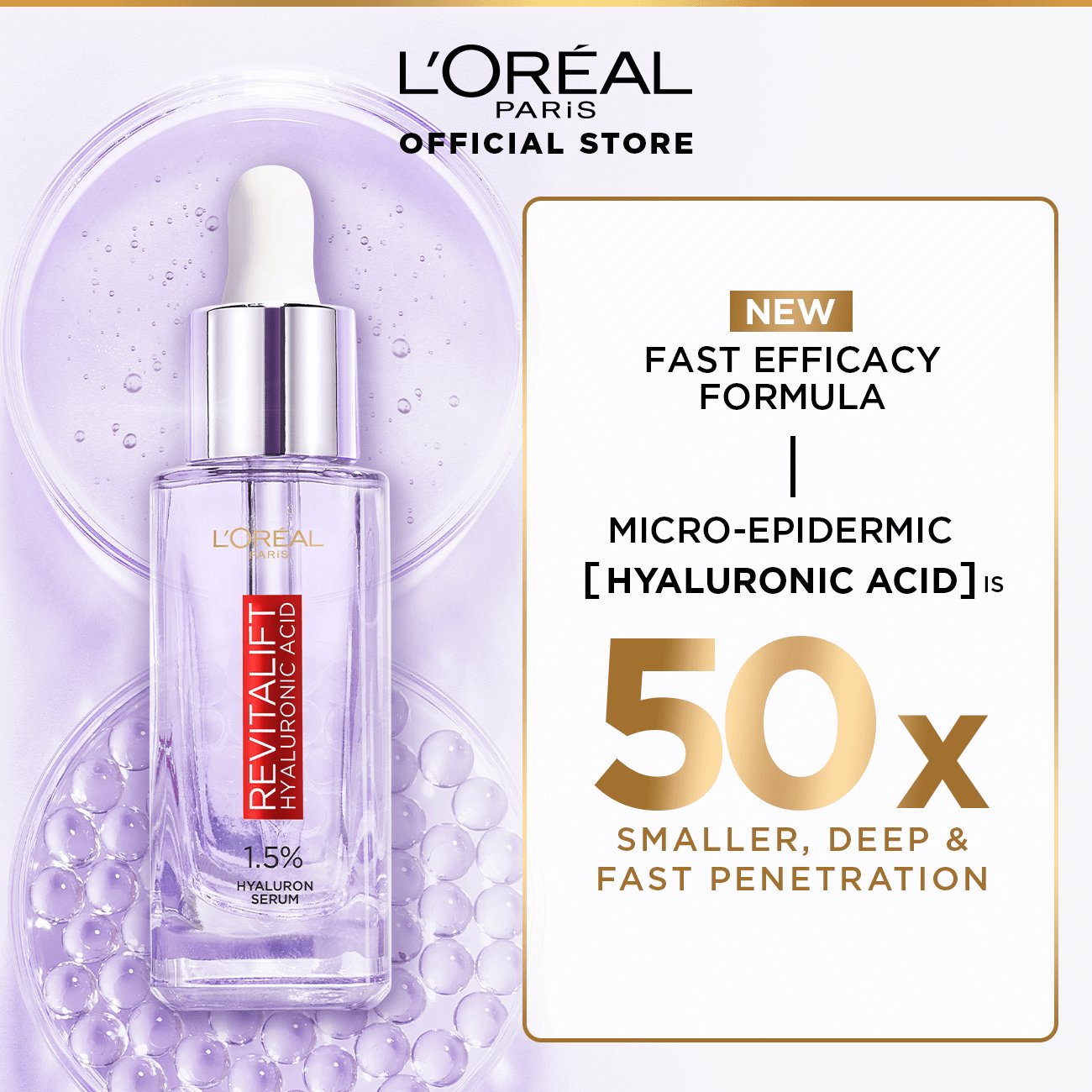 LOrealParis Hyaluronic Acid Serum Packshot 4